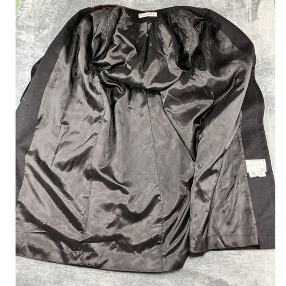 Forstmann Donnybrook Wool Coat 14-16 L/XL Gray Double Breasted Long Vintage USA - Picture 6 of 14